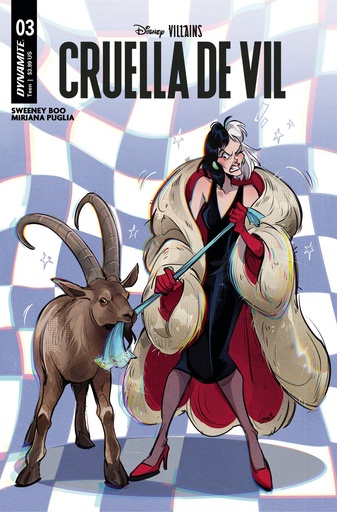 [DEC230319] Disney Villains: Cruella de Vil #3 (Cover C Gretel Lusky)