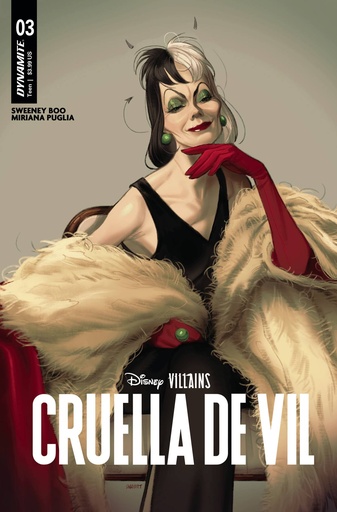 [DEC230318] Disney Villains: Cruella de Vil #3 (Cover B Joshua Sway Swaby)