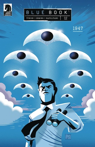 Blue Book: 1947 #2 (Cover B Victor Santos)