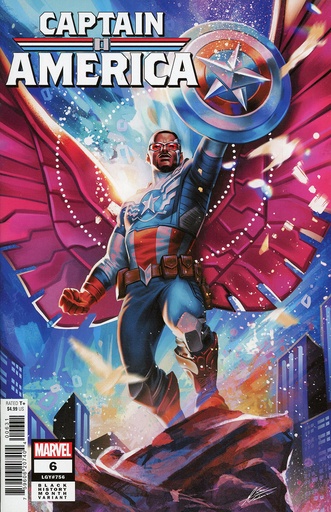 [NOV230620] Captain America #6 (Mateus Manhanini Black History Month Variant)