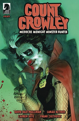 [NOV230981] Count Crowley: Mediocre Midnight Monster Hunter #4 (Cover B Crook)