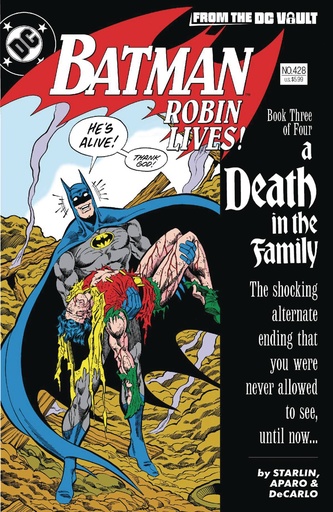 Batman #428 (Robin Lives 2nd Printing Cover B Jim Aparo)