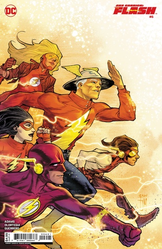 [JAN242913] Jay Garrick: The Flash #6 of 6 (Cover B Francis Manapul Card Stock Variant)