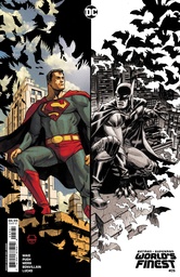 [JAN242857] Batman/Superman: Worlds Finest #25 (Cover D Dave Johnson Card Stock Variant)