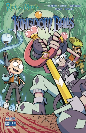 [JAN241839] Rick and Morty: Kingdom Balls #1 (Cover A Jarrett Williams & Hank Jones)