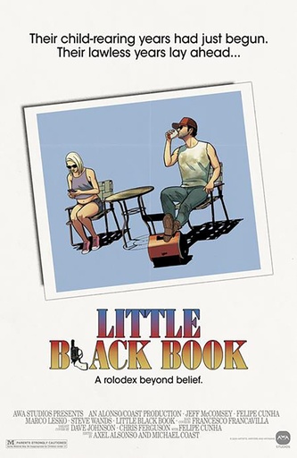 [JAN241435] Little Black Book #1 of 4 (Cover C Chris Ferguson Movie Poster Homage Variant)