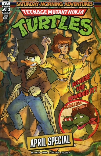 [JAN241252] TMNT: Saturday Morning Adventures - April Special #1 (Cover A Sarah Myer)