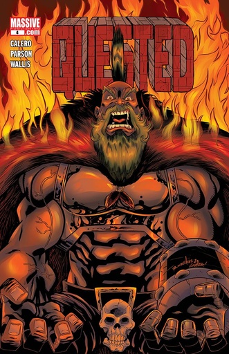 [JAN241101] Quested Season 2 #4 (Cover D Robert Love Red Hulk Homage Variant)