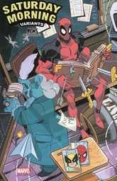 [JAN240892] Deadpool #1 (Sean Galloway Saturday Morning Connecting Variant)