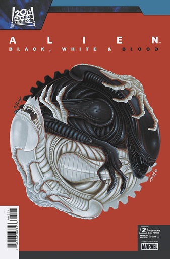 [JAN240793] Alien: Black, White & Blood #2 (Doaly Variant)