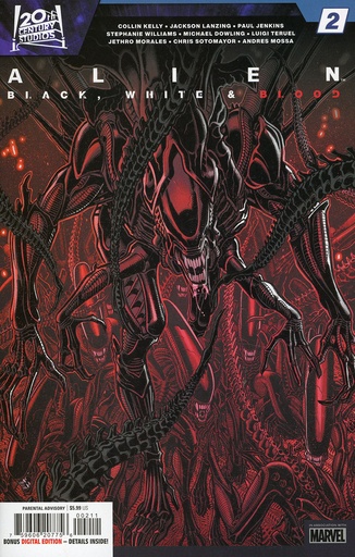 [JAN240791] Alien: Black, White & Blood #2