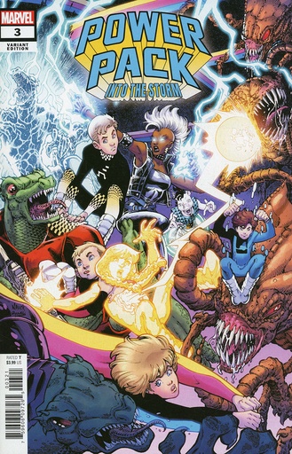 [JAN240765] Power Pack: Into the Storm #3 (Todd Nauck Variant)