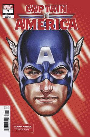 [JAN240760] Captain America #7 (Mark Brooks Headshot Variant)