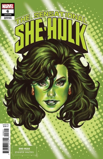 [JAN240757] Sensational She-Hulk #6 (Mark Brooks Headshot Variant)