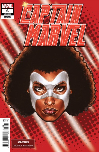 [JAN240750] Captain Marvel #6 (Mark Brooks Headshot Variant)