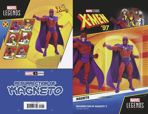 [JAN240647] Resurrection of Magneto #3 (X-Men '97 Action Figure Variant)