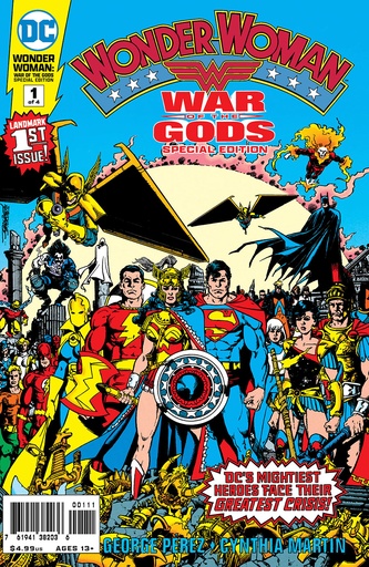 [APR238976] Wonder Woman: War of the Gods Special Edition #1 of 4