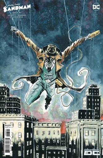 [OCT232824] Wesley Dodds: The Sandman #3 of 6 (Cover B Jeff Lemire Card Stock Variant)