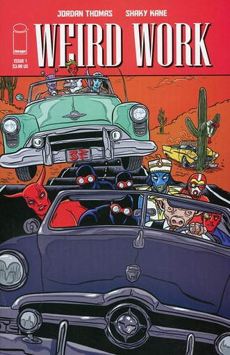 [MAY230091] Weird Work #1 of 4 (Cover B Michael Allred)