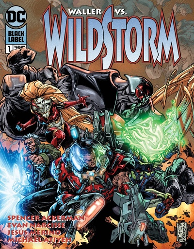 [JAN233312] Waller vs. Wildstorm #1 of 4 (Cover B Eric Battle)