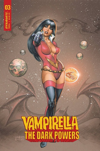 [DEC200823] Vampirella: The Dark Powers #3 (Cover B Joseph Michael Linsner)