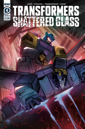 [SEP210488] Transformers: Shattered Glass #4 of 5 (Cover B Beth McGuire-Smith)