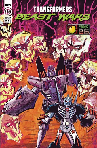 [FEB220437] Transformers: Beast Wars #15 (Cover A John Jennings)