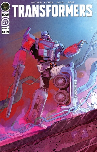 [SEP210482] Transformers #37 (Cover B Sebastian Piriz)