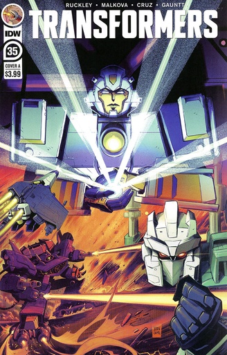 [JUL210493] Transformers #35 (Cover A Juan Samu)