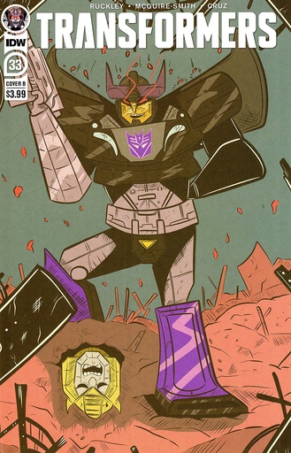 [MAY210466] Transformers #33 (Cover B Lane Lloyd)