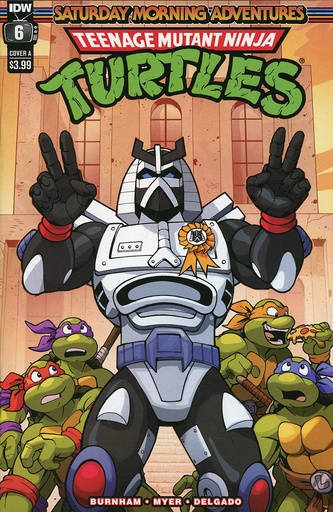 [AUG231426] TMNT: Saturday Morning Adventures Cont. #6 (Cover A Jack Lawrence)