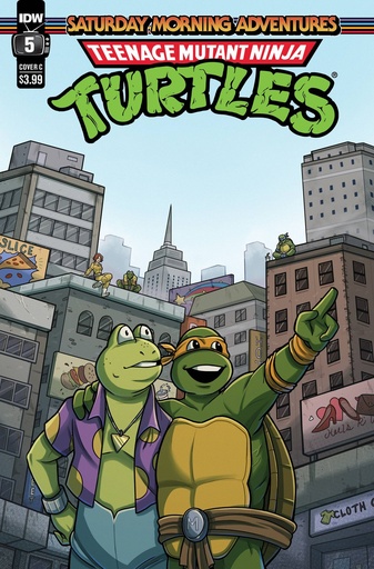 [JUL231257] TMNT: Saturday Morning Adventures Cont. #5 (Cover C Audrey Suntrup)