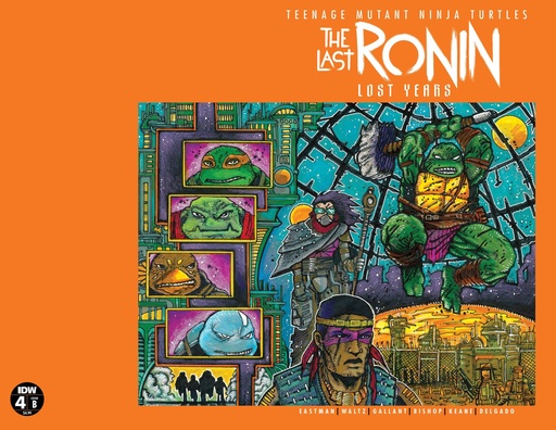 [APR231596] Teenage Mutant Ninja Turtles: The Last Ronin - The Lost Years #4 (Cover B Kevin Eastman & Ben Bishop)