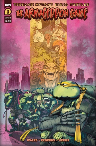 [SEP221733] Teenage Mutant Ninja Turtles: The Armageddon Game #3 (Cover B Ray-Anthony Height)