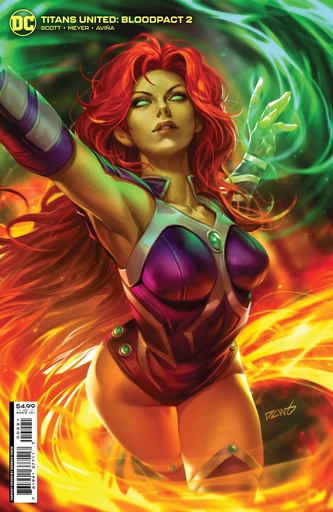 [AUG223350] Titans United: Bloodpact #2 of 6 (Cover B Derrick Chew Card Stock Variant)