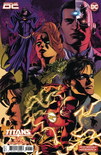 [SEP232687] Titans #5 (Cover E Mike Deodato Jr Artist Spotlight Card Stock Variant)