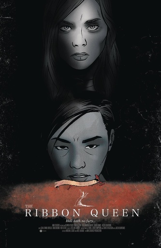 [OCT231549] The Ribbon Queen #6 of 8 (Cover C Chris Ferguson & Jacen Burrows Horror Poster Homage Variant)