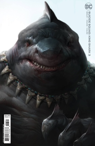 [JUL219129] Suicide Squad: King Shark #3 of 6 (Cover B Francesco Mattina Card Stock Variant)