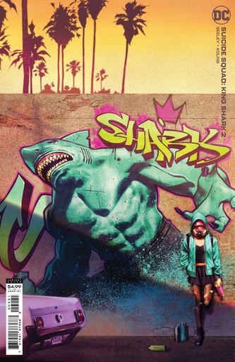 [JUN219357] Suicide Squad: King Shark #2 of 6 (Cover B Jorge Molina Card Stock Variant)