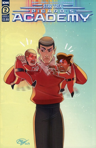 [AUG231406] Star Trek: Picard's Academy #2 (Cover B Megan Huang)