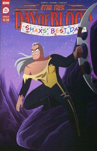 [JUL231222] Star Trek: Day of Blood - Shaxs' Best Day #1 (Cover B Robby Cook)