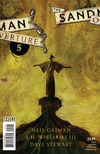 [MAR150296] The Sandman: Overture #5 (Cover B Dave McKean)