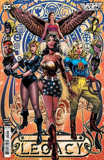 [SEP232838] Justice Society of America #9 of 12 (Cover B Tony Harris Card Stock Variant)
