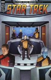 [NOV231049] Star Trek #16 (Cover C Malachi Ward)