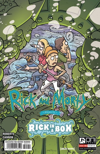 [OCT231898] Rick and Morty Presents: Rick in a Box #1 (Cover A Cannon)