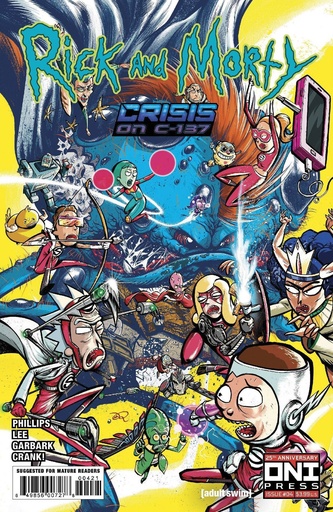 [SEP221837] Rick and Morty: Crisis on C-137 #4 (Cover A Ryan Lee)