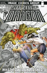 [JUL230508] Savage Dragon #268 (Cover B Erik Larsen Retro 70s Trade Dress Variant)