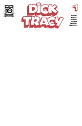 [FEB241539] Dick Tracy #1 (Cover D Blank Sketch Variant)