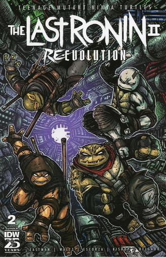 [FEB241070] Teenage Mutant Ninja Turtles: The Last Ronin II - Re-Evolution #2 (Cover B Kevin Eastman)