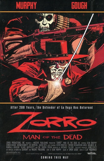 [FEB240899] Zorro: Man of the Dead #4 of 4 (Cover C Movie Homage Variant)